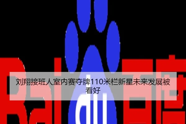 刘翔接班人室内赛夺牌110米栏新星未来发展被看好